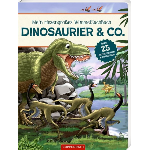 Mein riesengroßes Wimmel-Such-Buch: Dinosaurier & Co.