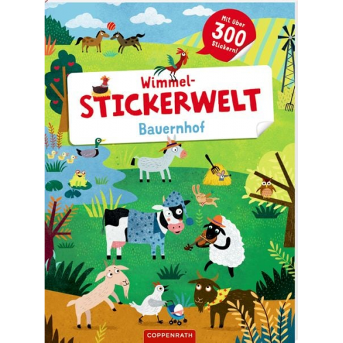 Wimmel-Stickerwelt: Bauernhof