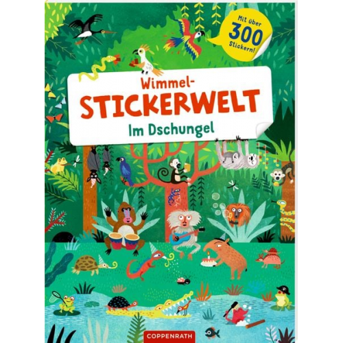 Wimmel-Stickerwelt: Im Dschungel