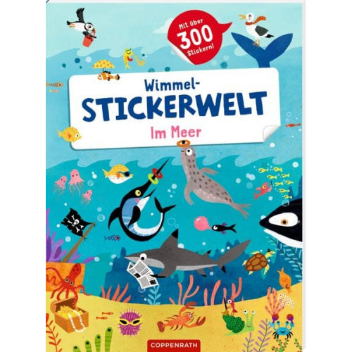 Wimmel-Stickerwelt: Im Meer