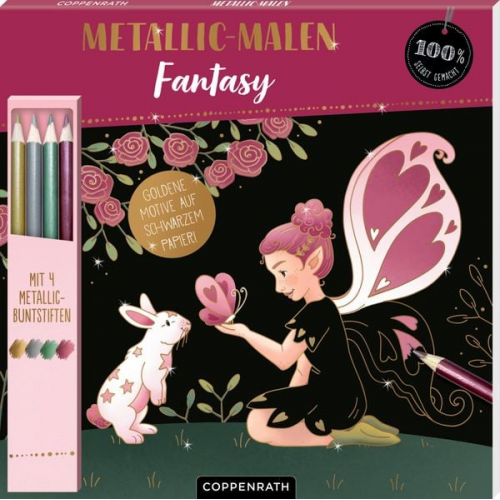 2967 - Metallic-Malen Fantasy (m. Metallic-Buntstiften) - 100% s.g.