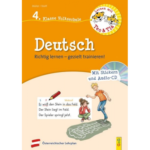 Erika Stoifl Verena Müller - Lernen mit Teo und Tia Deutsch - 4. Klasse Volksschule mit CD