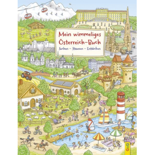 Edith Thabet - Mein wimmeliges Österreich-Buch
