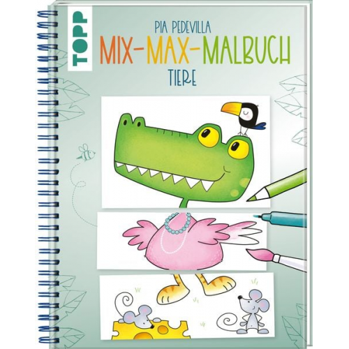 Pia Pedevilla - Mix-Max-Malbuch Tiere