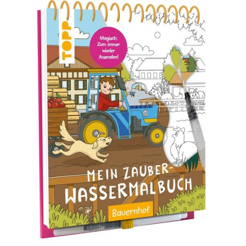 Janina Heese - Mein Zauber-Wassermalbuch Bauernhof