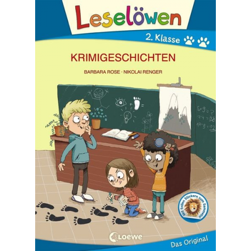 Barbara Rose - Leselöwen 2. Klasse - Krimigeschichten (Großbuchstabenausgabe)