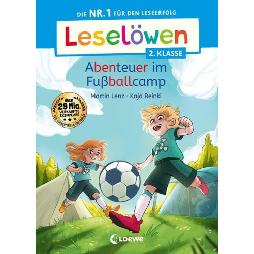 Martin Lenz - Leselöwen 2. Klasse - Abenteuer im Fußballcamp