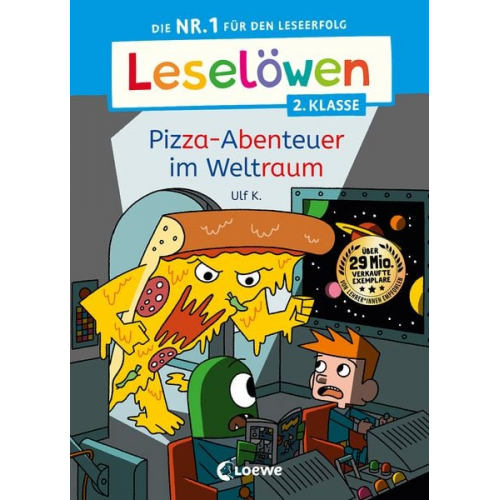 Ulf K. - Leselöwen 2. Klasse - Pizza-Abenteuer im Weltraum