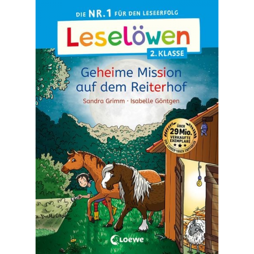 Sandra Grimm - Leselöwen 2. Klasse - Geheime Mission auf dem Reiterhof