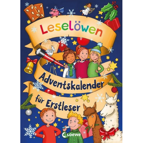 Eva Hierteis Anna Taube Ann-Katrin Heger Vanessa Walder - Leselöwen-Adventskalender für Erstleser