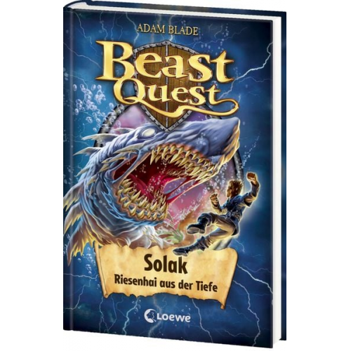 Adam Blade - Beast Quest (Band 67) - Solak, Riesenhai aus der Tiefe