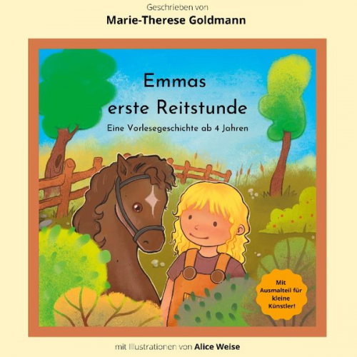 Marie-Therese Goldmann - Emmas erste Reitstunde