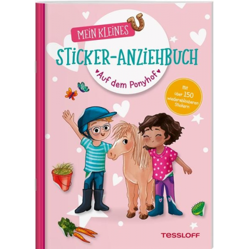 Julia Reindl - Mein kleines Sticker-Anziehbuch. Auf dem Ponyhof