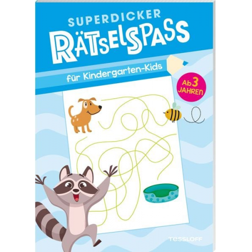 Superdicker Rätselspaß für Kindergarten-Kids