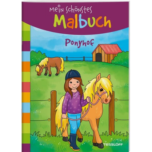 Corina Beurenmeister - Mein schönstes Malbuch. Ponyhof