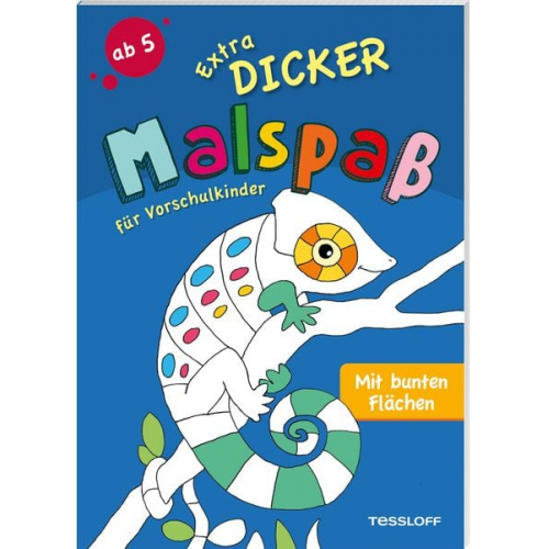 Sandra Schmidt - Extradicker Malspaß für Vorschulkinder. Mit bunten Flächen