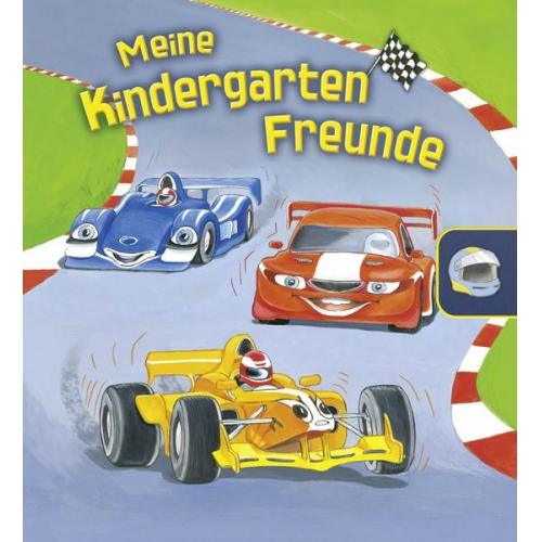 Gondolino Eintragbücher - Meine Kindergarten-Freunde (Rennautos)