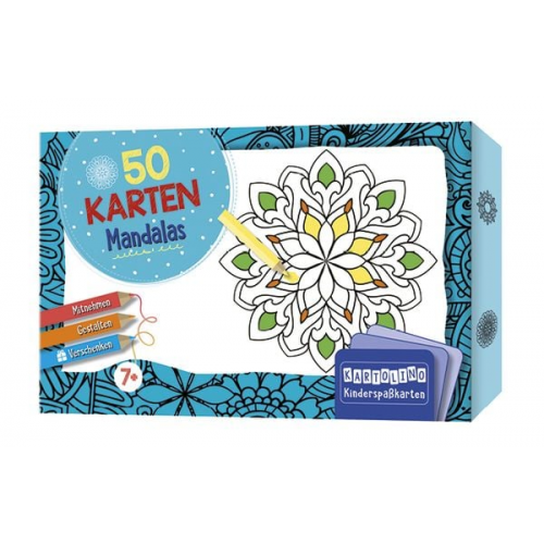 46984 - 50 Karten zum Ausmalen - Mandalas