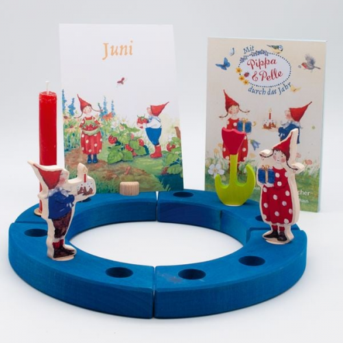 Daniela Drescher Grimm's Spiel & Holz Design - Jubiläumsset "Geburtstage feiern"