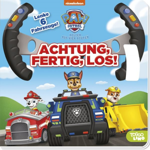 Panini - PAW Patrol: Achtung, fertig, los! Lenke 6 Fahrzeuge!