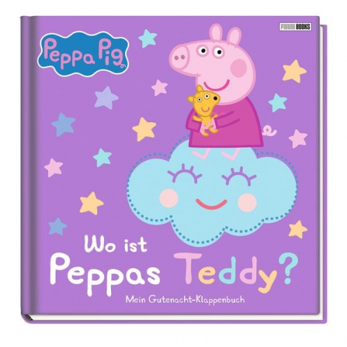 Panini - Peppa Pig: Wo ist Peppas Teddy? Mein Gutenacht-Klappenbuch