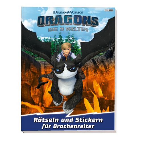 Panini - Dragons: Die 9 Welten: Rätseln und Stickern für Drachenreiter