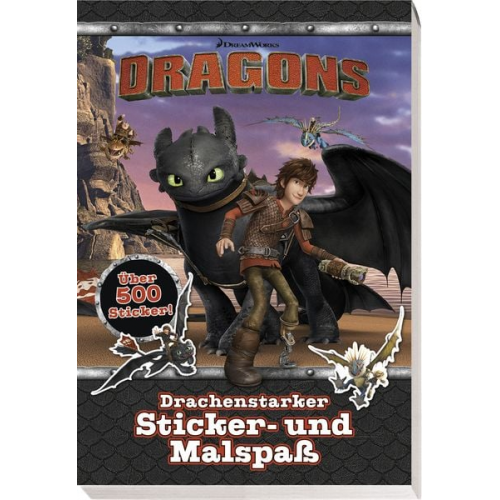 Panini - Dragons: Drachenstarker Sticker- und Malspaß