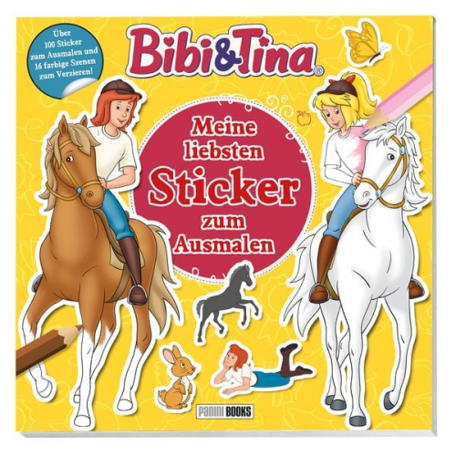 Panini - Bibi & Tina: Meine liebsten Sticker zum Ausmalen