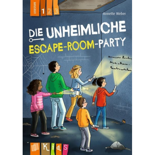 Annette Weber - Die unheimliche Escape-Room-Party – Lesestufe 1