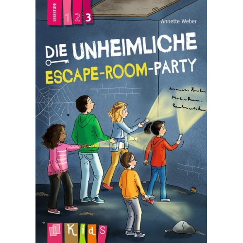 Annette Weber - Die unheimliche Escape-Room-Party – Lesestufe 3