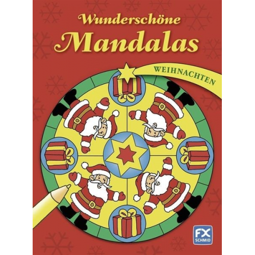 Wunderschöne Mandalas Weihnachten