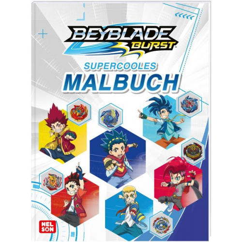 Beyblade Burst: Supercooles Malbuch