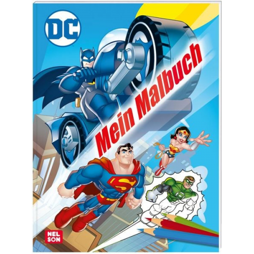 DC Superhelden: Mein Malbuch