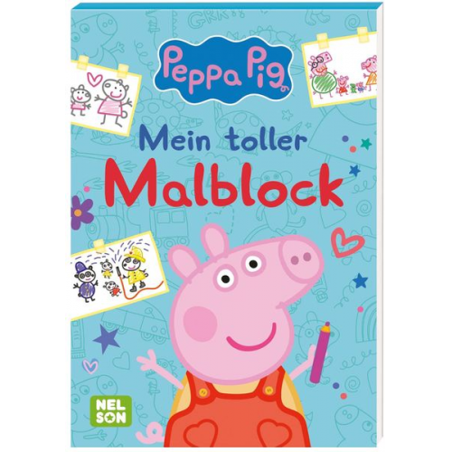 Peppa Wutz Ausmalbilder: Mein toller Malblock