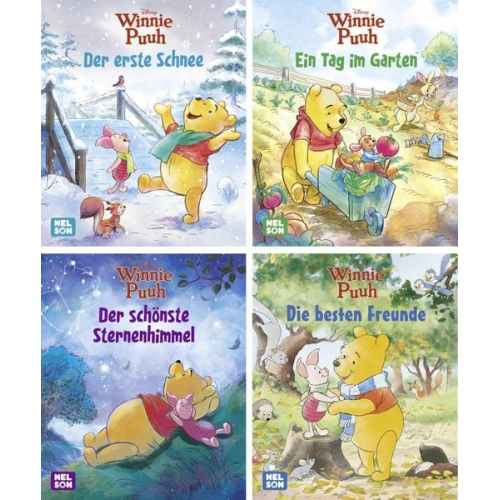 41564 - Nelson Mini-Bücher: 4er Disney Winnie Puuh 13-16