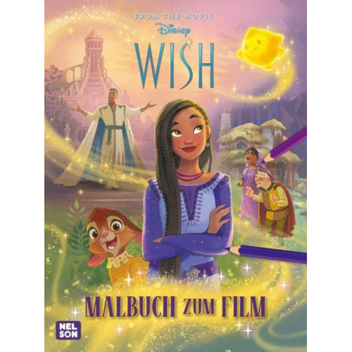 43868 - Disney Wish: Malbuch zum Film