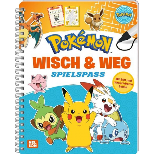 46792 - Pokémon Activity-Buch: Wisch & Weg - Spielspaß