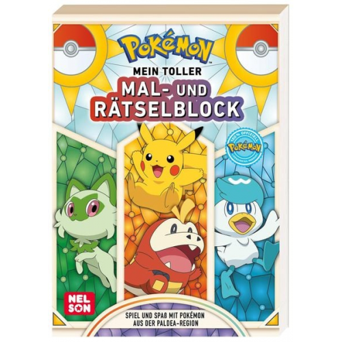 3208 - Pokémon Activity-Buch: Mein toller Mal- und Rätselblock