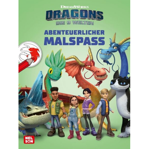 43534 - Dragons - Die neun Welten: Abenteuerlicher Malspaß