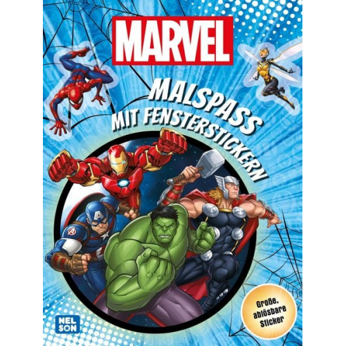 MARVEL: Malspaß mit Fensterstickern