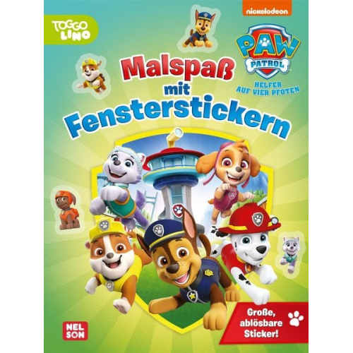 6546 - PAW Patrol Mitmachbuch: Malspaß mit Fensterstickern