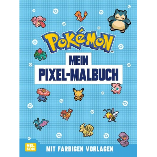 Pokémon Activity-Buch: Mein Pixel-Malbuch