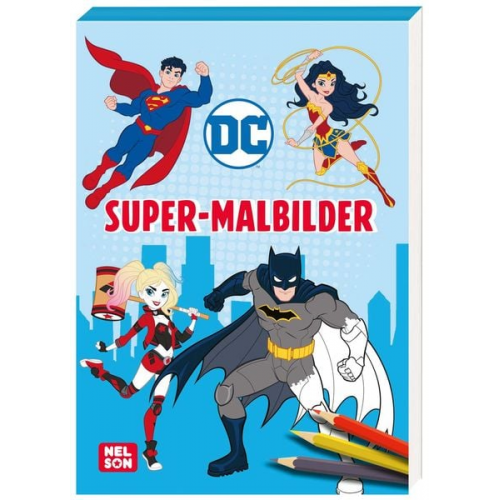 DC Superhelden: Super-Malbilder