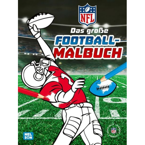 NFL: Das große Football-Malbuch