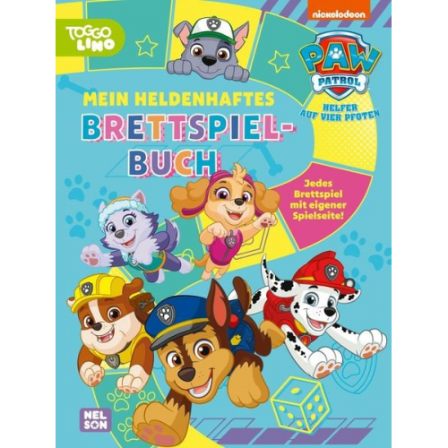 PAW Patrol Mitmachbuch: Mein heldenhaftes Brettspielbuch