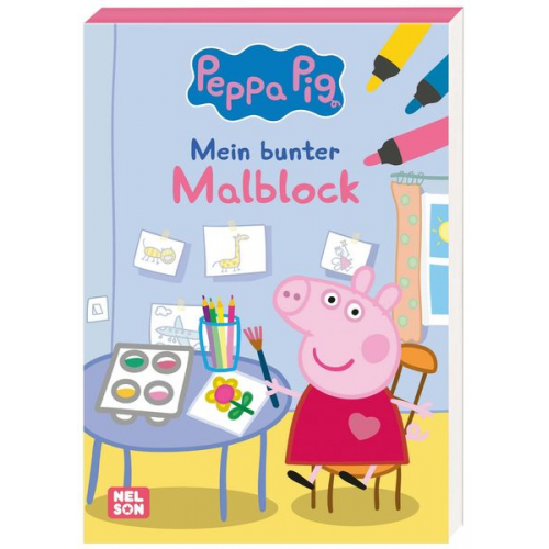 Peppa Wutz Ausmalbilder: Mein bunter Malblock