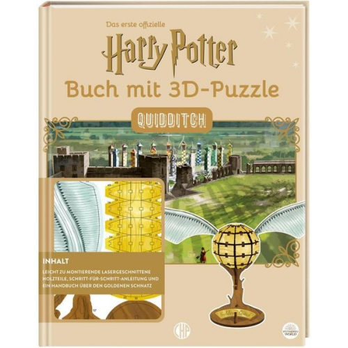 Warner Bros. Consumer Products GmbH - Harry Potter - Quidditch - Das offizielle Buch mit 3D-Puzzle Fan-Art