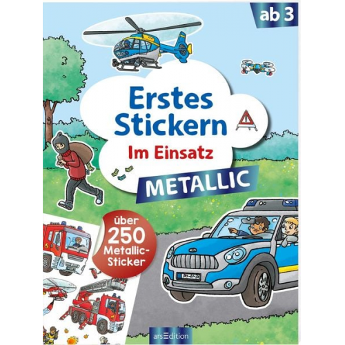 34908 - Erstes Stickern Metallic – Im Einsatz