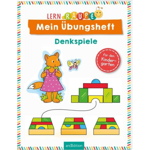 Lernraupe – Mein Übungsheft – Denkspiele