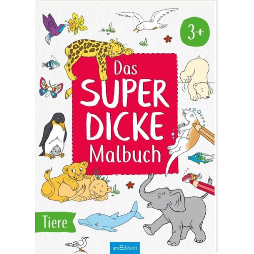 Das superdicke Malbuch – Tiere